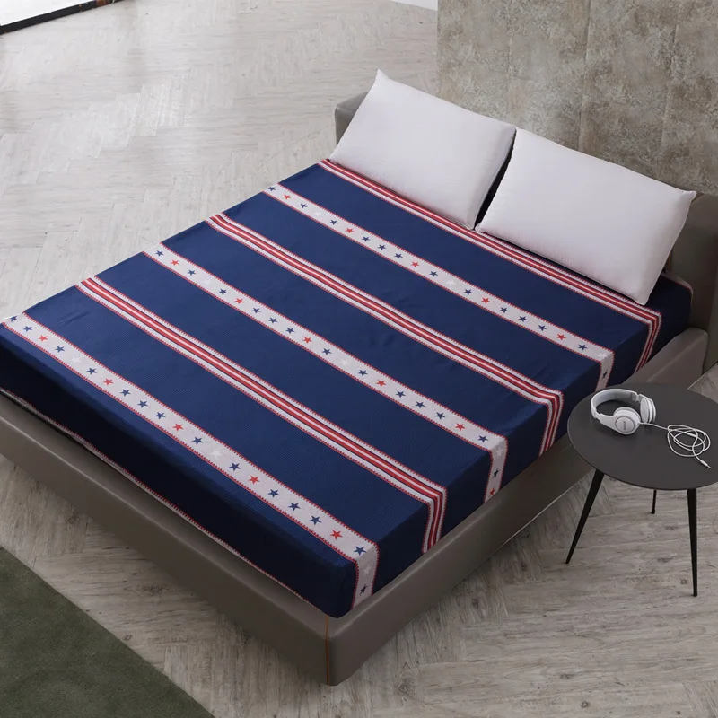 Waterproof Printing Bed Mattress Cover Waterproof Mattress Protector Pad Fitted Sheet Separated Water Bed Linens with Elastic
Waterproof Printing Bed Mattress Cover Waterproof Mattress Protector Pad Fitted Sheet Separated Water Bed Linens with Elastic