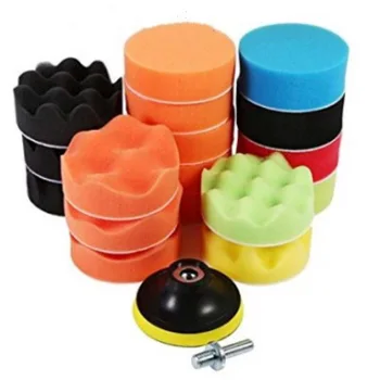 19Pcs 3inch Car Polishing Pads Set Sponge Buffing Polishing Pad Kit for Car Polisher with Drill Adapter Buffing Car Accessorie
19Pcs 3inch Car Polishing Pads Set Sponge Buffing Polishing Pad Kit for Car Polisher with Drill Adapter Buffing Car Accessorie