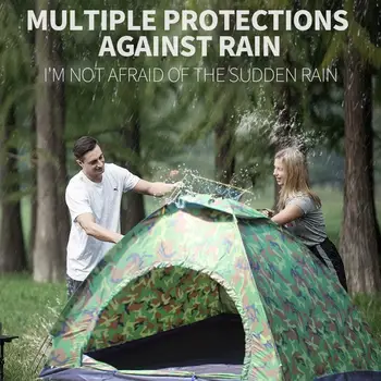 Ultraviolet-Proof Tent Polyester Camping Durable 1-4Person Need To Build Hanging Bed Camouflage Tent Folding Tent Travel
Ultraviolet-Proof Tent Polyester Camping Durable 1-4Person Need To Build Hanging Bed Camouflage Tent Folding Tent Travel