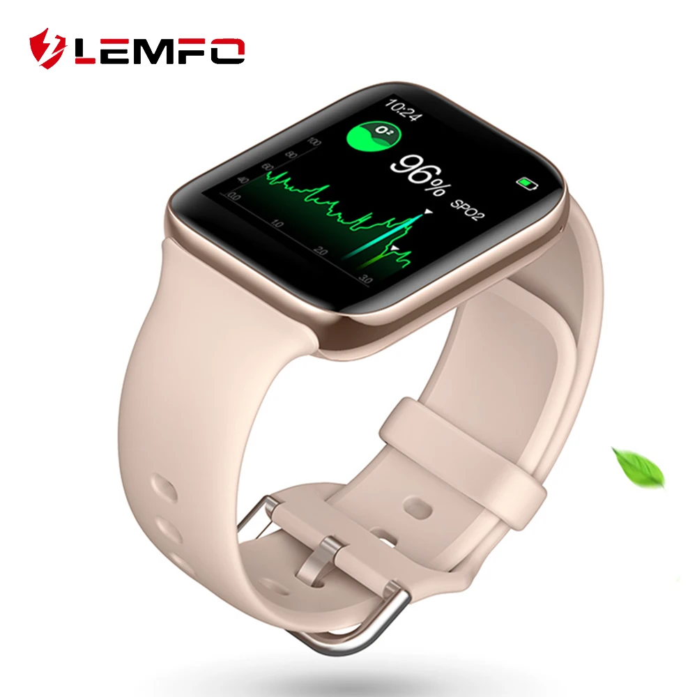 LEMFO 2020 Смарт-часы для женщин 3D изогнутый экран Bluetooth Вызов IP67 водонепроницаемый