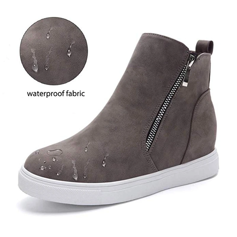 Adisputent Women Ankle Boots Wedges Platform Autumn Female High Heel Height Increasing Shoes Ladies Fashion Casual Shoes
Adisputent Women Ankle Boots Wedges Platform Autumn Female High Heel Height Increasing Shoes Ladies Fashion Casual Shoes
