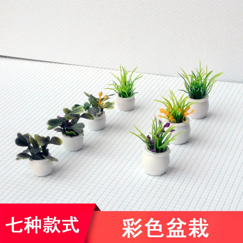 3-5 Cm Mini Potted Plant Landscape Flowerpot "Green Vegetation Model for Making DIY Architecture Sand Table Material
3-5 Cm Mini Potted Plant Landscape Flowerpot "Green Vegetation Model for Making DIY Architecture Sand Table Material