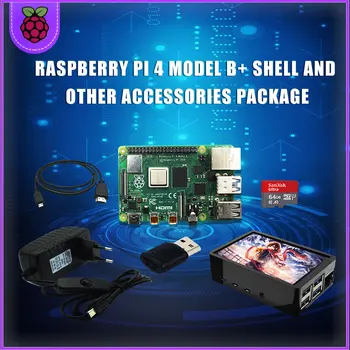 Original Raspberry Pi 4 Model B 2GB 4GB RAM with 3.5 inch TFT Touch Screen LCD Power Supply Heat Sink for Raspberry Pi 4B Pi4 B
Original Raspberry Pi 4 Model B 2GB 4GB RAM with 3.5 inch TFT Touch Screen LCD Power Supply Heat Sink for Raspberry Pi 4B Pi4 B