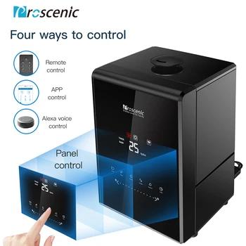 Proscenic 808C Air humidifiers smart 5.5L Warm and Cool Mist Ultrasonic Humidifier APP Control Compatible Aleax 7 Adjustable
Proscenic 808C Air humidifiers smart 5.5L Warm and Cool Mist Ultrasonic Humidifier APP Control Compatible Aleax 7 Adjustable
