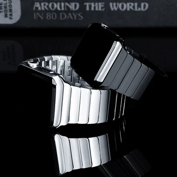 Luxury Strap for Apple watch band 44mm 40mm iWatch band 38mm 42mm Stainless Steel metal Watchband bracelet Apple watch 5 4 3 2 1
Luxury Strap for Apple watch band 44mm 40mm iWatch band 38mm 42mm Stainless Steel metal Watchband bracelet Apple watch 5 4 3 2 1