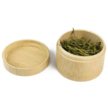 Mini Round Bamboo Tea Box Maccha Storage Box Canister Column Tea Jar Caddy Storage Case Handmade Organizer
Mini Round Bamboo Tea Box Maccha Storage Box Canister Column Tea Jar Caddy Storage Case Handmade Organizer