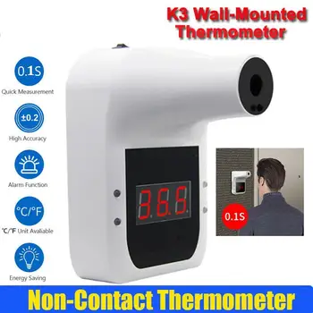 Handsfree Digital Infrared Thermometer Gun Non-contact Body Thermometer Home Gun LCD Display Metro / Use Forehead / Office V9O8
Handsfree Digital Infrared Thermometer Gun Non-contact Body Thermometer Home Gun LCD Display Metro / Use Forehead / Office V9O8