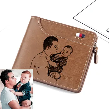 Men Slim Customize Photo Wallets Mini Personalized Dad Gift Wallets Magic Engraved Card Holder Short Small Money Wallet Bag
Men Slim Customize Photo Wallets Mini Personalized Dad Gift Wallets Magic Engraved Card Holder Short Small Money Wallet Bag