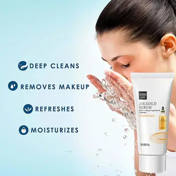 Nourishing Cleanser Foam Moisturizing Face Wash Care Beauty Serum Rich 24k Gold Anti-spots Cleanser Cleanser In K0R7
Nourishing Cleanser Foam Moisturizing Face Wash Care Beauty Serum Rich 24k Gold Anti-spots Cleanser Cleanser In K0R7