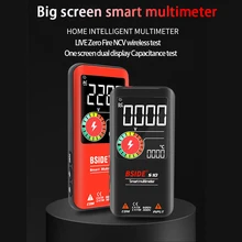 Multimeter Digital 9999 Counting 3.5 Inch Capacitance Diode Meter NCV Ohm Automatic multimetro Smart Tester Electrician Tool
Multimeter Digital 9999 Counting 3.5 Inch Capacitance Diode Meter NCV Ohm Automatic multimetro Smart Tester Electrician Tool