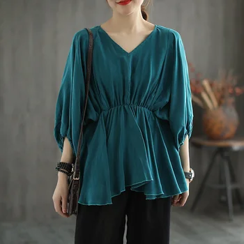 Super Microfiber Women T Shirt Top Tees Tshirt Big V Neck Loose Oversized Slim Waist Retro Vintage Fashion for Summer AZ20561613 
Super Microfiber Women T Shirt Top Tees Tshirt Big V Neck Loose Oversized Slim Waist Retro Vintage Fashion for Summer AZ20561613