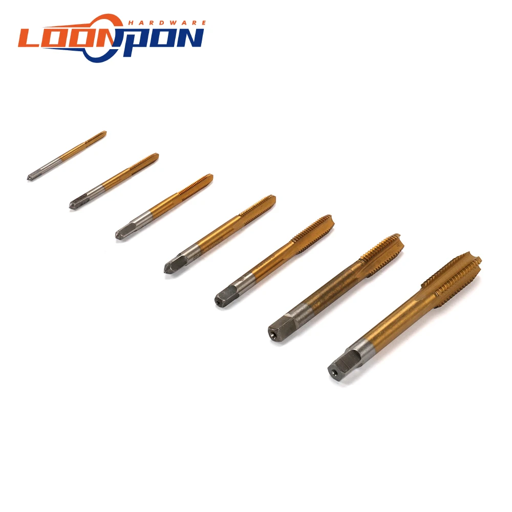 Mixed HSS M3 M4 M5 M6 M8 M10 M12 Machine Hand Screw Thread Metric Plug Tap Drill For Metalworking Repairing Hot Sale | Инструменты