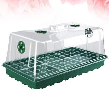 1 Set Succulent Planter Breathable Planting Plate Flower Growing Case Plastic Seedling Box for Office Shop Dorm
1 Set Succulent Planter Breathable Planting Plate Flower Growing Case Plastic Seedling Box for Office Shop Dorm
