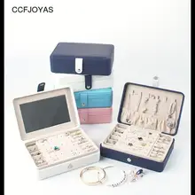 CCFJOYAS Portable Jewelry Box Princess European-style Korean Simple Mini Small Handmade Earrings Earrings Jewelry Storage Box
CCFJOYAS Portable Jewelry Box Princess European-style Korean Simple Mini Small Handmade Earrings Earrings Jewelry Storage Box