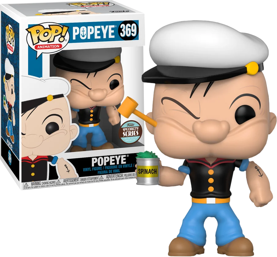FUNKO POP #369 POPEYE Vinyl Figure Popeye the Sailor PVC Collection Action Figure Toys Limited Edition Gifts for kids
FUNKO POP #369 POPEYE Vinyl Figure Popeye the Sailor PVC Collection Action Figure Toys Limited Edition Gifts for kids