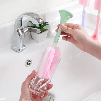 1pc Kitchen Cleaning Tool Sponge Brush for Wineglass Bottle Coffe Tea Glass Cup color random kitchen product
1pc Kitchen Cleaning Tool Sponge Brush for Wineglass Bottle Coffe Tea Glass Cup color random kitchen product