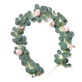 Wedding Party Arch Arrangement Artificial Rattan Simulation Green Peony Vine Plant Rattan Hanging Decorations Garland
Wedding Party Arch Arrangement Artificial Rattan Simulation Green Peony Vine Plant Rattan Hanging Decorations Garland