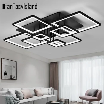New Modern LED ceiling lamp dimmable remote control lamp for Living room Bedroom Kitchen Dining room square Lighting Fixtures 
New Modern LED ceiling lamp dimmable remote control lamp for Living room Bedroom Kitchen Dining room square Lighting Fixtures