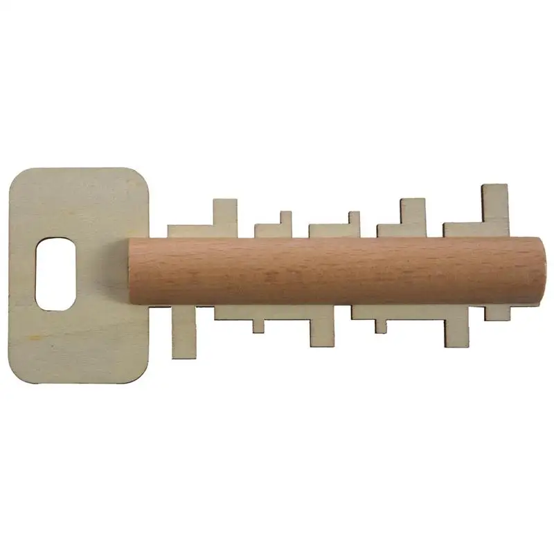 3D Wooden Brain Teaser Puzzle Key Lock for Teens and Adults - Challenge Your Logical Thinking - Perfect Gift and Decoration Id
3D Wooden Brain Teaser Puzzle Key Lock for Teens and Adults - Challenge Your Logical Thinking - Perfect Gift and Decoration Id