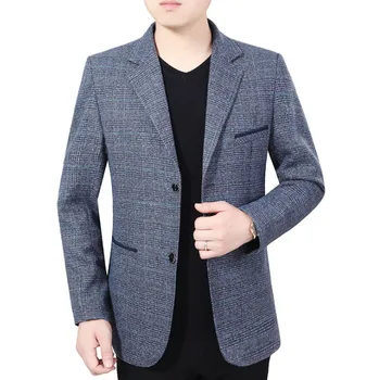 Men's lattice Suit Jackets Spring Autumn Slim Fit Suit Blazer New Stylish Formal England Suit Jackets Male Casual Blazers
Men's lattice Suit Jackets Spring Autumn Slim Fit Suit Blazer New Stylish Formal England Suit Jackets Male Casual Blazers