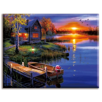Dmc,Cross-stitch,Sets For full embroidery,house,Oil painting landscape ,White canvas 40x50cm,cotton thread,Diy,Needlework,kits
Dmc,Cross-stitch,Sets For full embroidery,house,Oil painting landscape ,White canvas 40x50cm,cotton thread,Diy,Needlework,kits