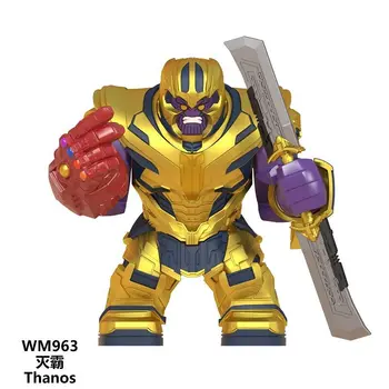 LEGO Blocks Figure Dolls 1Pcs/Set Marvel Comics Infinity GauntletThanos Children Toy Gift Compatible With Lego Pellets Building
LEGO Blocks Figure Dolls 1Pcs/Set Marvel Comics Infinity GauntletThanos Children Toy Gift Compatible With Lego Pellets Building