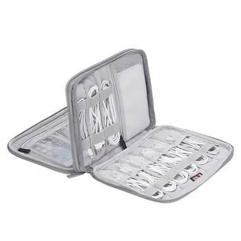 Multi-Function Single/Double Layer Digital Storage Bag Data Cable Storage Bags Earphone Digital Portable Waterproof Storage Case
Multi-Function Single/Double Layer Digital Storage Bag Data Cable Storage Bags Earphone Digital Portable Waterproof Storage Case