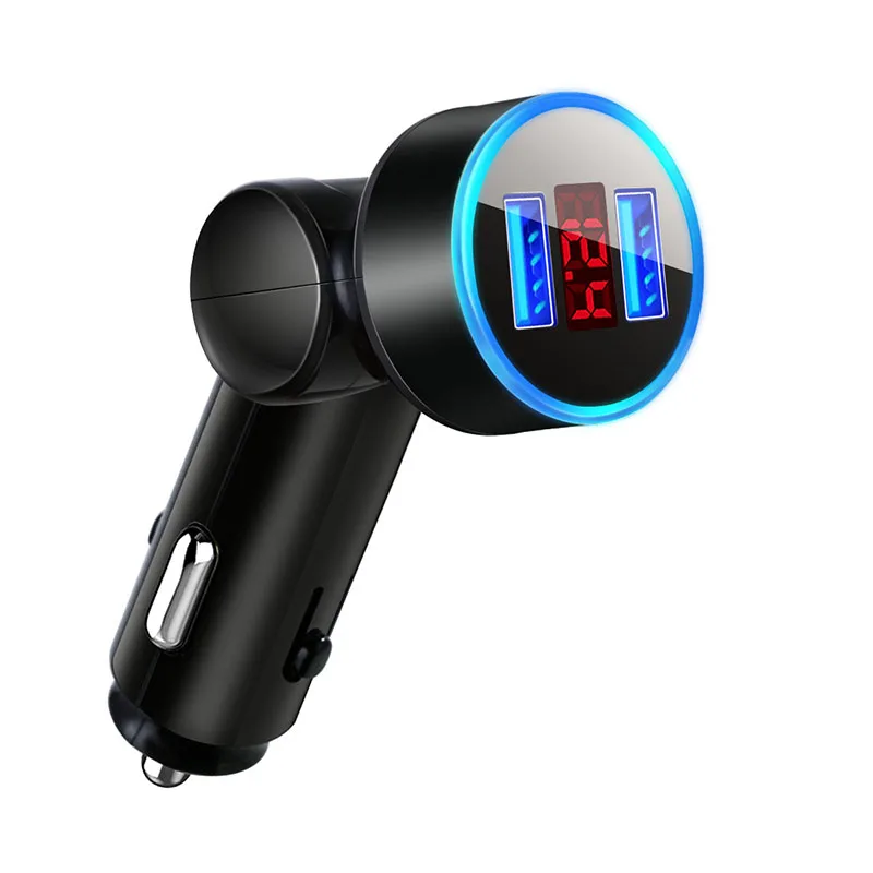 Accessories Car Charger Adapter Audio Rotation Real-time Voltage Display 5V 3.1A ABS 100*30mm 1pc SUV
Accessories Car Charger Adapter Audio Rotation Real-time Voltage Display 5V 3.1A ABS 100*30mm 1pc SUV
