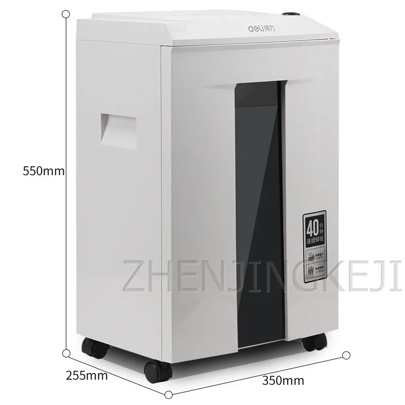 Electric 220V Office High Power Shredder 40 Minutes Continuous Crusher Low Noise 20L Large Capacity File Shredding Tools
Electric 220V Office High Power Shredder 40 Minutes Continuous Crusher Low Noise 20L Large Capacity File Shredding Tools