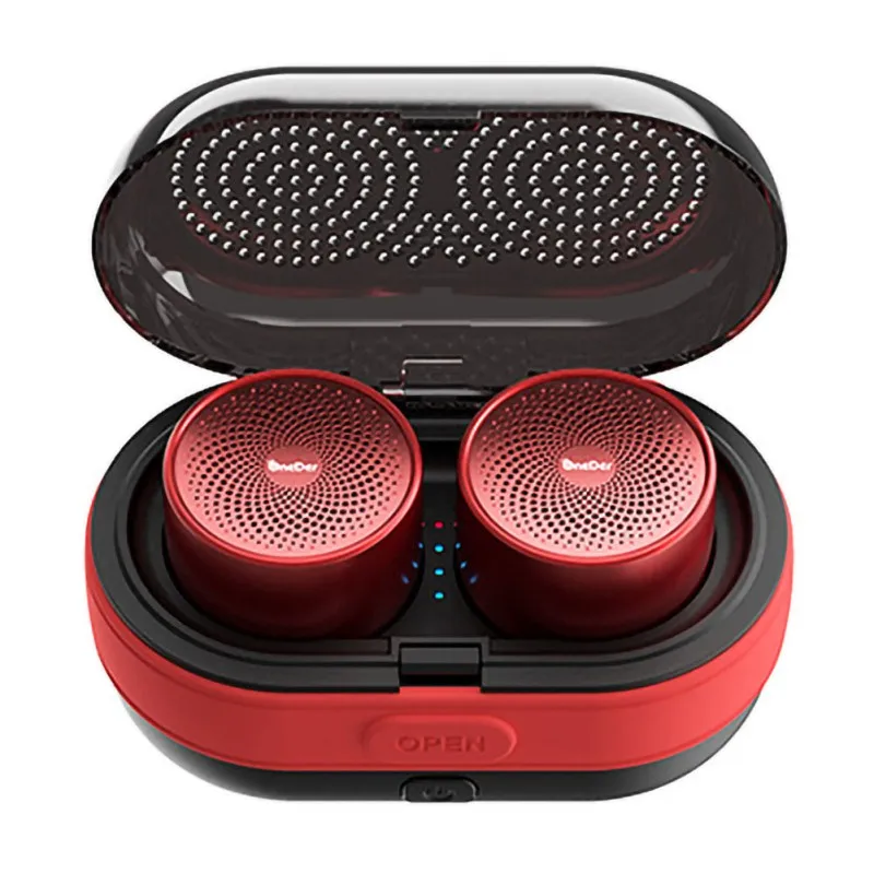Portable Dual Bluetooth Speakers With Charging Case Portable Small Stereo Sound Wireless Soundbox
Portable Dual Bluetooth Speakers With Charging Case Portable Small Stereo Sound Wireless Soundbox