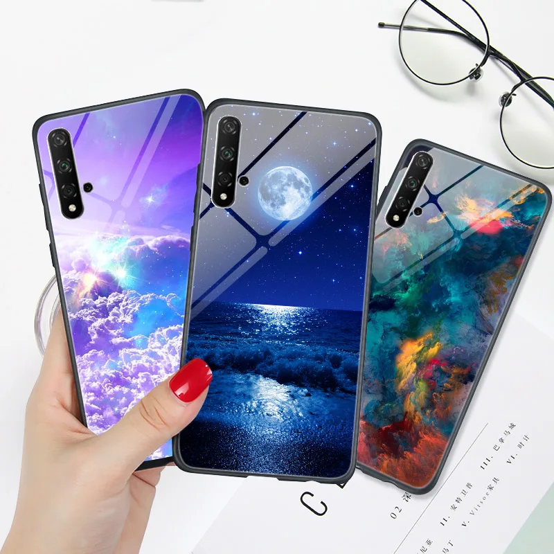Чехол-накладка для Huawei Honor 10 9 Lite 7C 7A Pro 8X 8C 8A 8S 20 10i 20i lite черный | Мобильные телефоны и