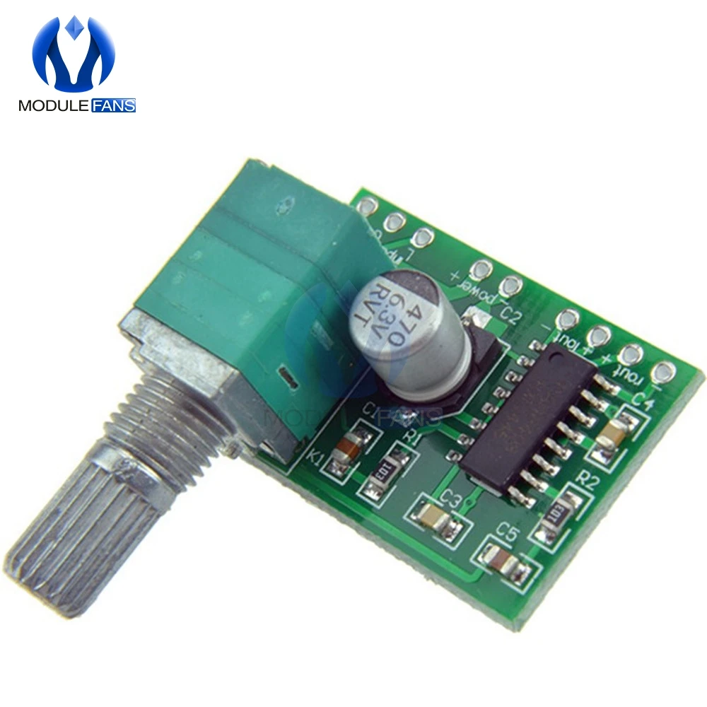 10pcs Mini PAM8403 DC 5V 2 Channel USB Digital Audio Amplifier Board Module 2 * 3W Volume Control with Potentionmeter Switch
10pcs Mini PAM8403 DC 5V 2 Channel USB Digital Audio Amplifier Board Module 2 * 3W Volume Control with Potentionmeter Switch