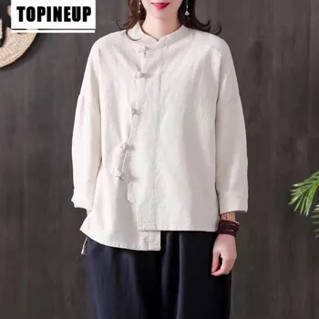 2020 women's Blouse Retro Solid color Irregular Cotton Linen irregular Shirt
2020 women's Blouse Retro Solid color Irregular Cotton Linen irregular Shirt