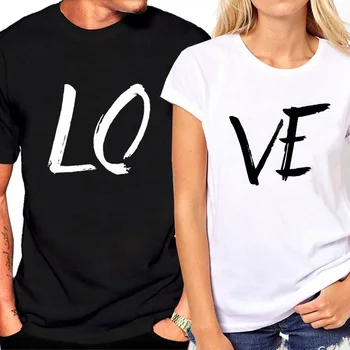 2020 Women Letter Print Love T Shirt Tee Summer Tops Couple T Shirt Couples Shirts for Lovers Leisure Short Sleeve T-shirt
2020 Women Letter Print Love T Shirt Tee Summer Tops Couple T Shirt Couples Shirts for Lovers Leisure Short Sleeve T-shirt