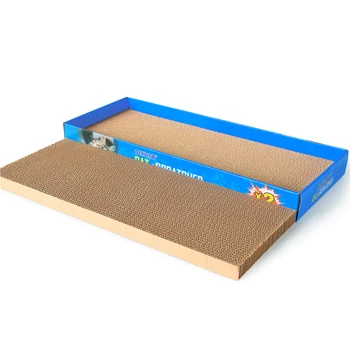 Corrugated Paper Catnip Cat Scratcher Scratch Pad Kittens Scratch Board Pet Scratching Mat Cat Scratching Products Cats
