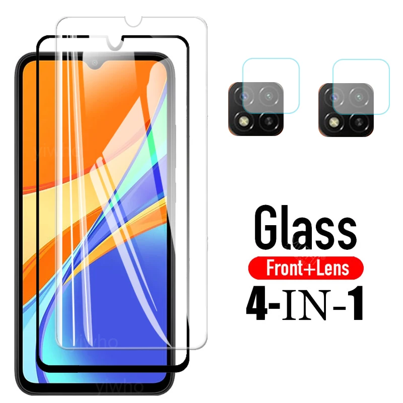 Закаленное стекло для Xiaomi Redmi 9C NFC защита экрана и объектива камеры Xiomi xiaomi 9c nfc c9