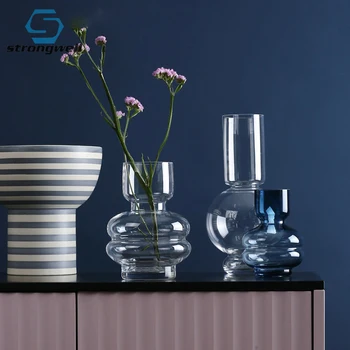Strongwell Danish Nordic Clear Glass Vase Creative Irregular Curved Hydroponic Flower Vase Desktop Decor Home Decoration Gift
Strongwell Danish Nordic Clear Glass Vase Creative Irregular Curved Hydroponic Flower Vase Desktop Decor Home Decoration Gift