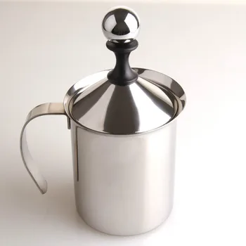 Cappuccino Semi-automatic Double-layer Filter Stainless Steel Coffee Frother Milk Frother Cylinder Pot 400ml / 800ml
Cappuccino Semi-automatic Double-layer Filter Stainless Steel Coffee Frother Milk Frother Cylinder Pot 400ml / 800ml