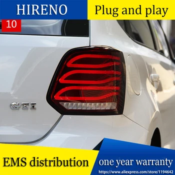 Car Styling For Volkswagen VW Polo Tail Light Assembly 2011-2017 LED TailLight dynamic turn signal Rear Lamp Accessories
Car Styling For Volkswagen VW Polo Tail Light Assembly 2011-2017 LED TailLight dynamic turn signal Rear Lamp Accessories