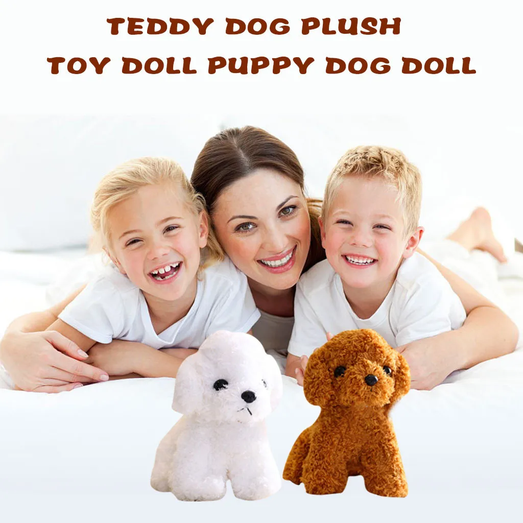 Simulation teddy dog plush toy puppy doll children gift without tag 20CM #
Simulation teddy dog plush toy puppy doll children gift without tag 20CM #