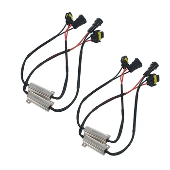 Universal 4pcs H8/H11 Auto Lamp LED Decoder LED Wire for single resistor Decoding 50W 6Ω Aluminum Alloy
Universal 4pcs H8/H11 Auto Lamp LED Decoder LED Wire for single resistor Decoding 50W 6Ω Aluminum Alloy