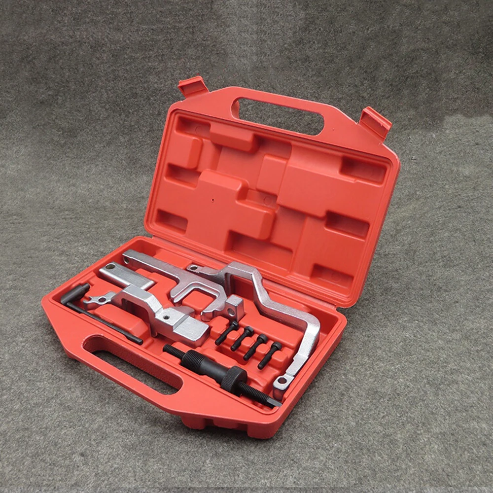 Engine Timing Tool Kit Camshaft Alignment Timing Locking Tool Set Compatible With R55-56 BMW N12 N14 Mini Cooper Engine
Engine Timing Tool Kit Camshaft Alignment Timing Locking Tool Set Compatible With R55-56 BMW N12 N14 Mini Cooper Engine
