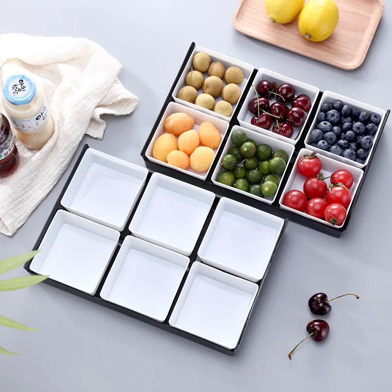 Japanese Fruit Snack Plate Multi Grid Dessert Food Tray Plastic Dry Fruit Candy Box Plates Nuts Melon Box Dish Kitchen Organizer
Japanese Fruit Snack Plate Multi Grid Dessert Food Tray Plastic Dry Fruit Candy Box Plates Nuts Melon Box Dish Kitchen Organizer
