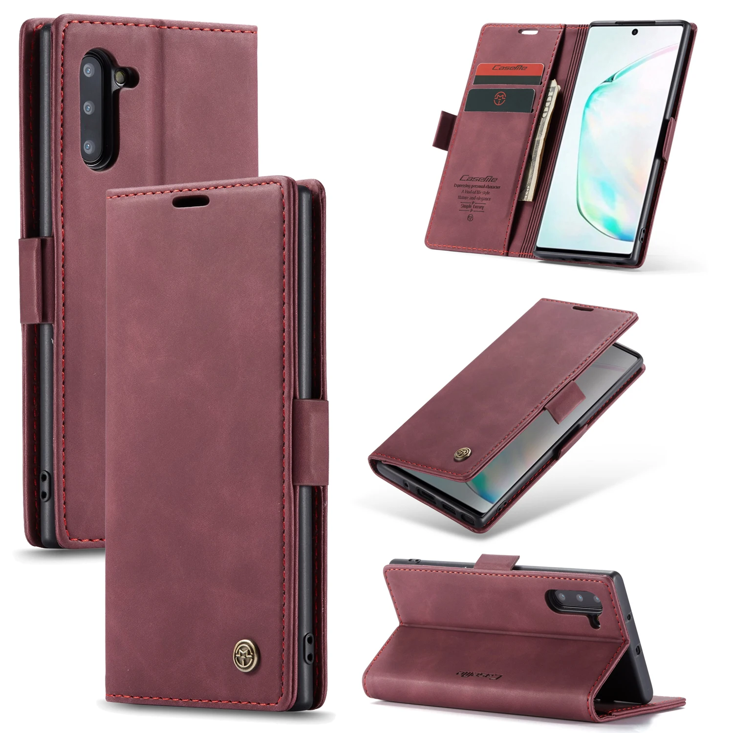Business Leather Wallet Case for Samsung Note 10 Phone Case Full Protection Magnetic Flip Cover Case Stand for Samsung S7 S8 S9
Business Leather Wallet Case for Samsung Note 10 Phone Case Full Protection Magnetic Flip Cover Case Stand for Samsung S7 S8 S9