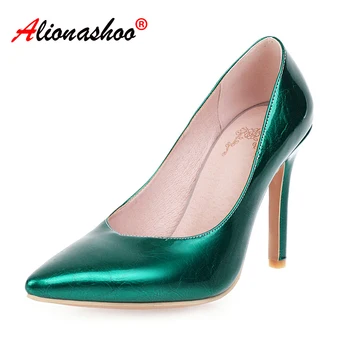 Women Pumps Female Shoes High Heels Colorful PU Leather Heeled Shoes For Women Brand Dress Shoes Wedding Shoes 2020 Spring 34-48
Women Pumps Female Shoes High Heels Colorful PU Leather Heeled Shoes For Women Brand Dress Shoes Wedding Shoes 2020 Spring 34-48