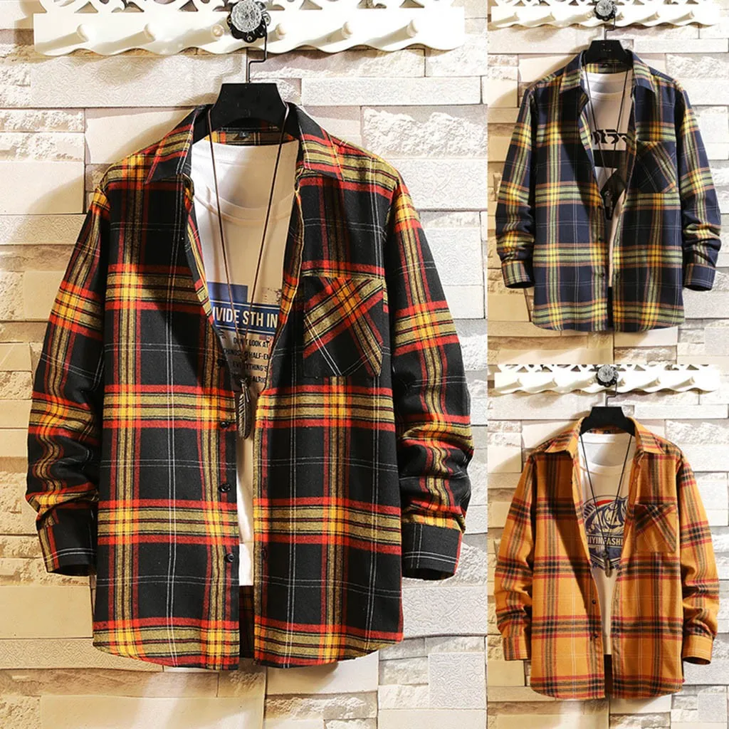 2019 New fashion Mens Winter Long Sleeve Button Turndown Collar Casual Top Blouse Shirts Plus Size men hip hop pullovers
2019 New fashion Mens Winter Long Sleeve Button Turndown Collar Casual Top Blouse Shirts Plus Size men hip hop pullovers