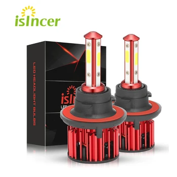 2Pcs F5 6000K 8000LM H4 H7 LED Car Headlight 4 Side Lights 5202 H13 H11 9007 9005 9006 COB Bulb High Low Beam Headlights Lamp
2Pcs F5 6000K 8000LM H4 H7 LED Car Headlight 4 Side Lights 5202 H13 H11 9007 9005 9006 COB Bulb High Low Beam Headlights Lamp