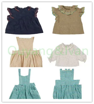 Spring/Summer 2020 New Striped Solid Color Cotton Knit Customized Girl Dress Robe Top
Spring/Summer 2020 New Striped Solid Color Cotton Knit Customized Girl Dress Robe Top