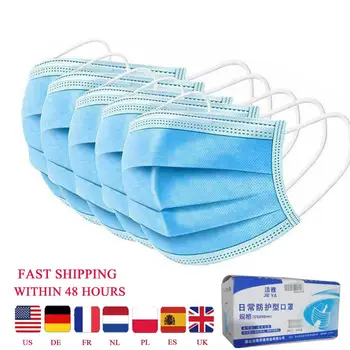 5/10/20/50pcs Disposable Masks Breathable Mouth Mask Disposable Ear loop Face Masks
5/10/20/50pcs Disposable Masks Breathable Mouth Mask Disposable Ear loop Face Masks