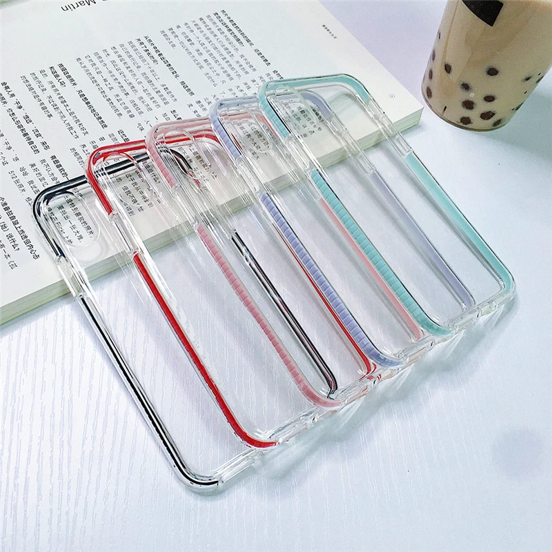 High-end color edge drop-proof for for iPhone 6 6S 6P 6SP 7 8 7P 8P X XS XR XS Max TPU case
High-end color edge drop-proof for for iPhone 6 6S 6P 6SP 7 8 7P 8P X XS XR XS Max TPU case